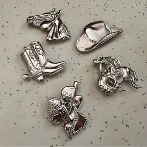 vintage western button cover lot